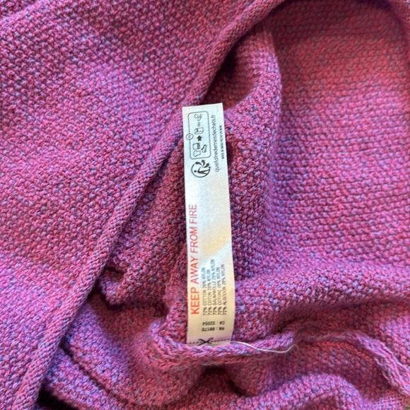 Free People Beach Lavender Cotton Knit Tie-Strap Tank Top V-Neck Small - Picture 4 of 5